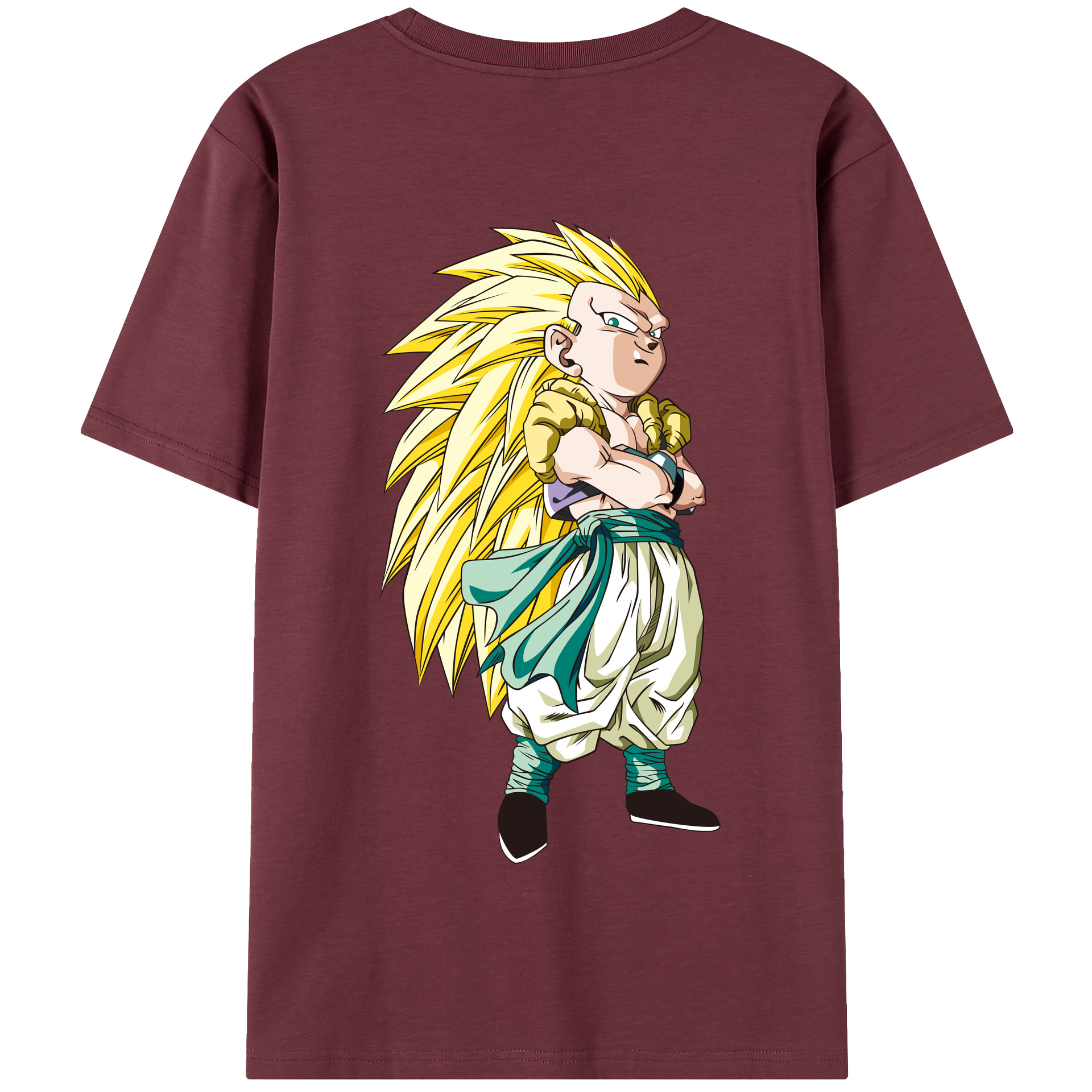 （画像用） ドラゴンボール ベジット DRAGON BALL Vegetto 綿100％半袖Tシャツ（背面プリント）